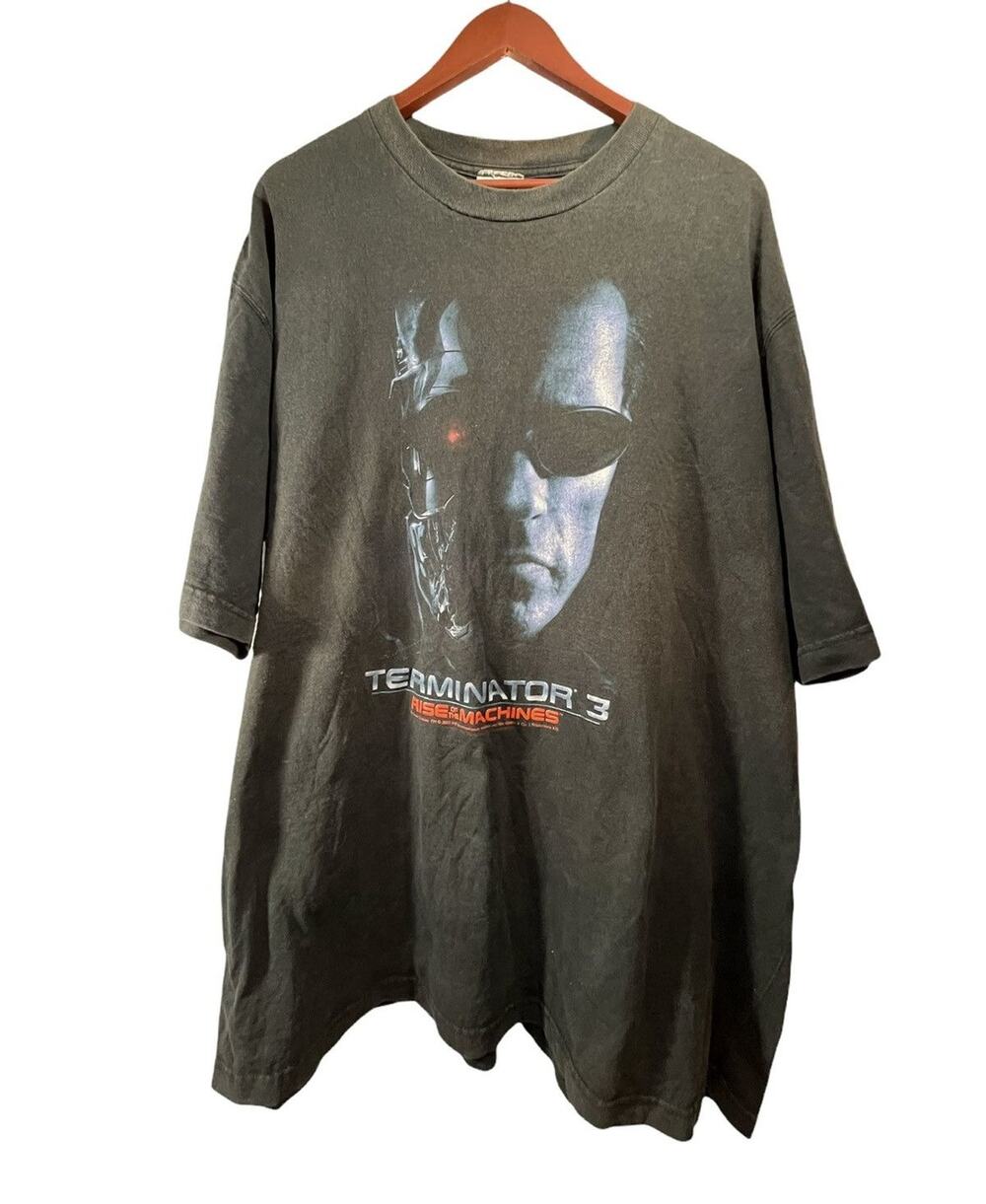 Vintage Y2K 2003 Terminator 3 Rise of the Machine Tee